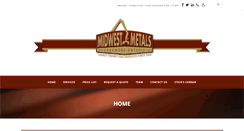 Desktop Screenshot of midwestmetals.ca